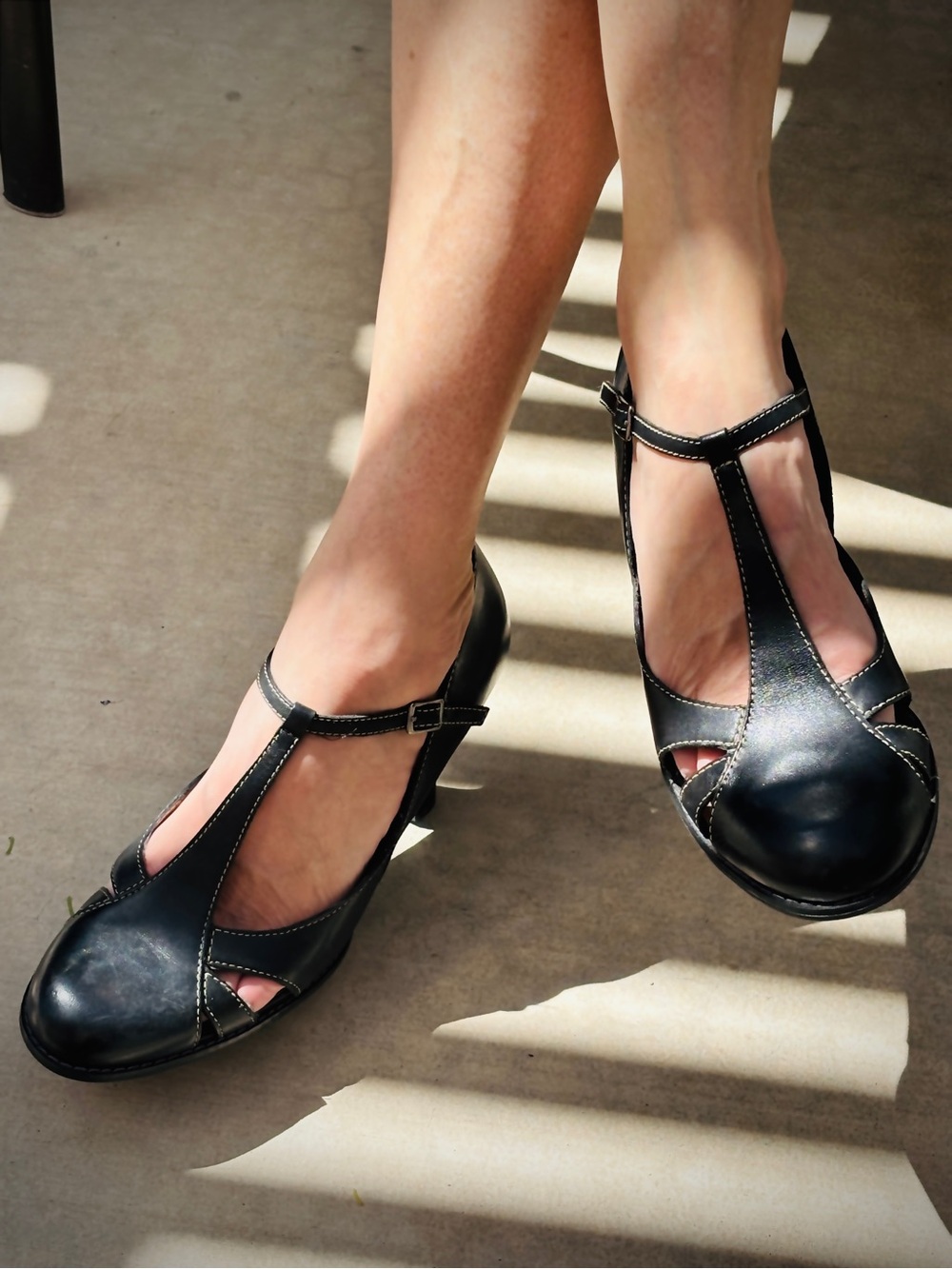 Naturalizer Mary Jane Heels Black